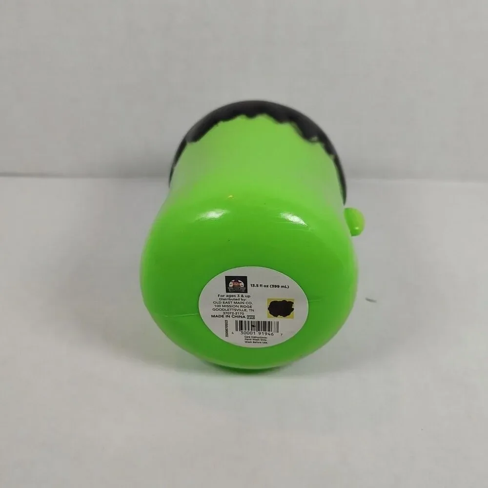 Frankenstein Sippy Cup Tumbler Screw-On Lid Straw Holiday Seasonal Party Favor